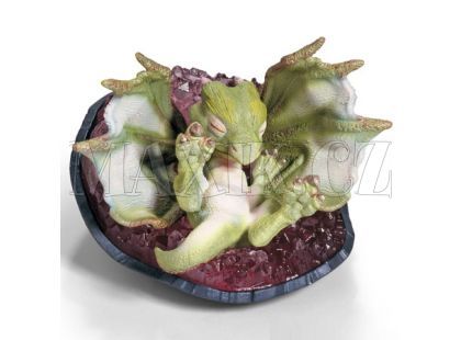 Elfí malý dráček Nugur na drahokamu Schleich 70419