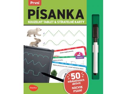 Ella&Max Kouzelný tablet & stíratelné karty - první písanka