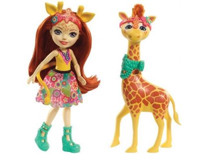 Enchantimals panenka s velkým zvířátkem Žirafa