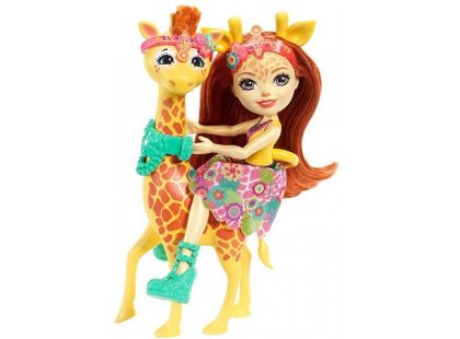 Enchantimals panenka s velkým zvířátkem Žirafa