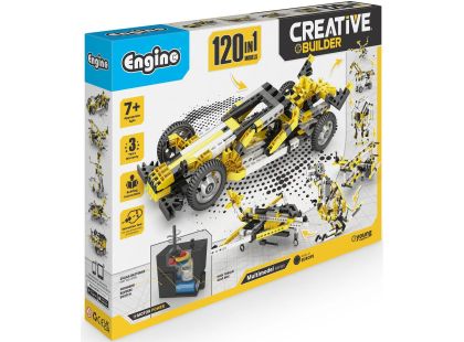 Engino Creative Builder 120 modelů s motorkem