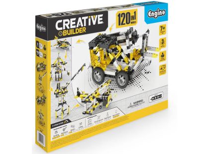 Engino Creative Builder 120 modelů s motorkem