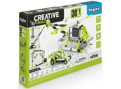 Engino Creative Builder 30 modelů s motorkem