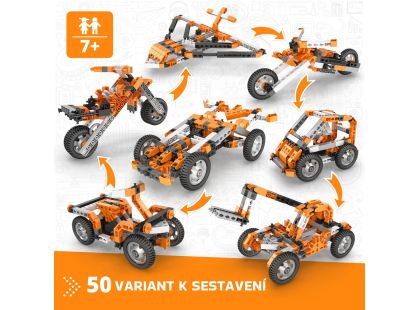 Engino Creative Builder 50 modelů s motorkem