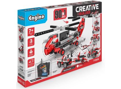 Engino Creative Builder 90 modelů s motorkem
