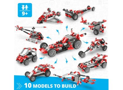 Engino Inventor Závodní auto 10 modelů s motorkem
