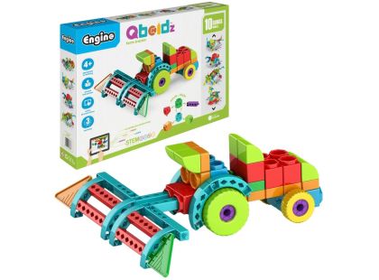Engino Qboidz Traktor 10 modelů