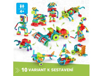 Engino Qboidz Traktor 10 modelů