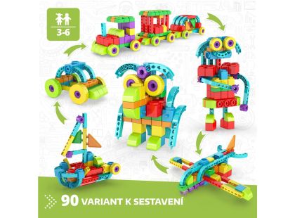 Engino STEM Qboidz Set 1238 dílků