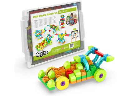 Engino STEM Qboidz Starter Set 1175 dílků