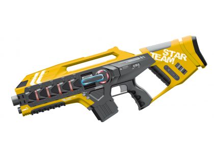 EP Line Laser game sada se dvěma velkými zbraněmi červená-žlutá