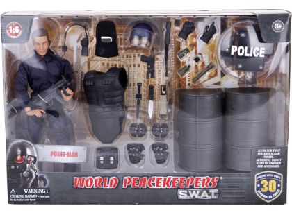 Ep Line Peacekeepers 30,5 cm S.W.A.T. hrací set Sudy