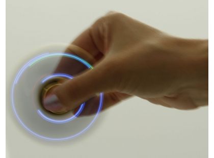 Ep Line Spinner Finger Neon se světlem Fialová