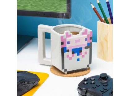 Epee 3D hrnek Minecraft Axolot