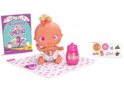 Epee Bellies Sweet Tummies interaktivní panenka s doplňky Pinky-Twink 16 cm