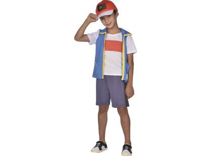 Epee Dětský kostým Pokemon Ash 104 - 116 cm