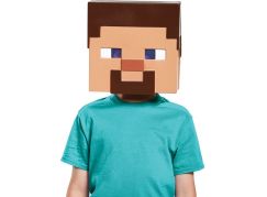 Epee Dětská maska Minecraft Steve