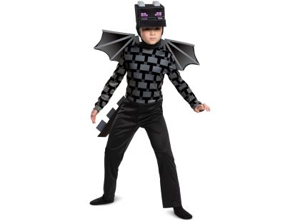 Epee Minecraft kostým Ender Dragon, 123 - 128 cm - Poškozený obal