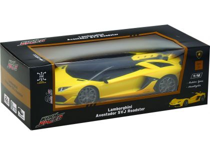 Epee RC Auto Lamborghini Aventador SVJ Roadster 1:16 žluté