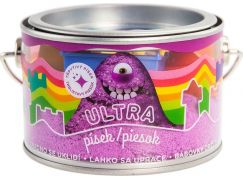 Epee Ultra písek s glitry 200g fialový