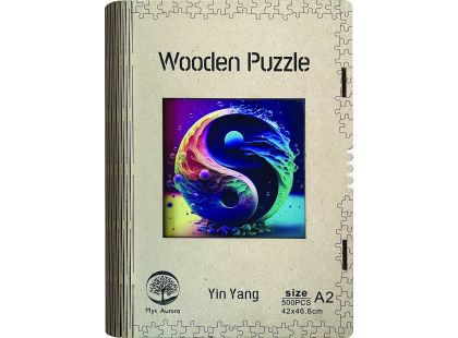 Epee Wooden puzzle Yin Yang A2