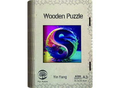 Epee Wooden puzzle Yin Yang A3