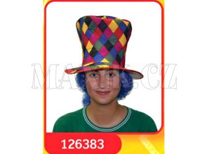 Čepice klaun s vlasy Rappa