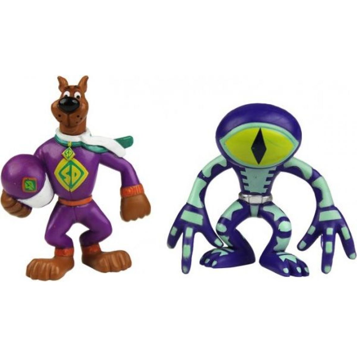 Epline Scooby Doo Figurky 2Pack Scooby Doo a mimozenšťan