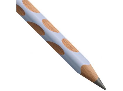 Ergonomická grafitová tužka pro leváky STABILO EASYgraph pastelová modrá 2 ks HB