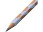 Ergonomická grafitová tužka pro praváky STABILO EASYgraph pastelová modrá 2 ks HB 3