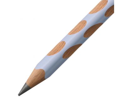 Ergonomická grafitová tužka pro praváky STABILO EASYgraph pastelová modrá 2 ks HB