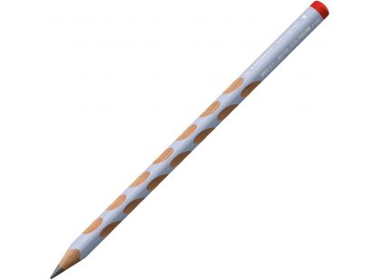 Ergonomická grafitová tužka pro praváky STABILO EASYgraph pastelová modrá 2 ks HB
