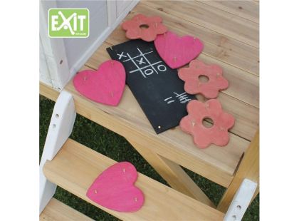 Exit Dekorační set pro domečky - květiny, srdce