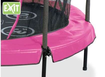EXIT Trampolína Bounzy Mini Pink s ochrannou sítí 140cm