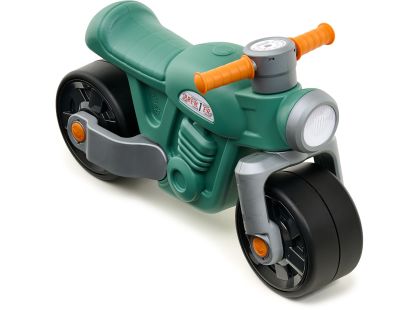 Falk Odrážedlo motorka Premier vintage zelené