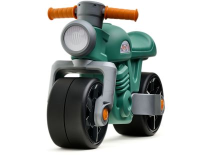 Falk Odrážedlo motorka Premier vintage zelené