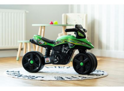 Falk Odrážedlo Racing moto zelené