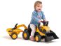 Falk Odstrkovadlo - traktor JCB s přívěsem a přední-zadní lžící 4