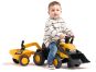 Falk Odstrkovadlo - traktor JCB s přívěsem a přední-zadní lžící 5