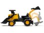 Falk Odstrkovadlo - traktor JCB s přívěsem a přední-zadní lžící 2