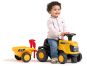 Falk Odstrkovadlo - traktor JCB s přívěsem a příslušenstvím 2