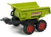 Falk Přívěs Maxi Claas zelený čtyřkolový