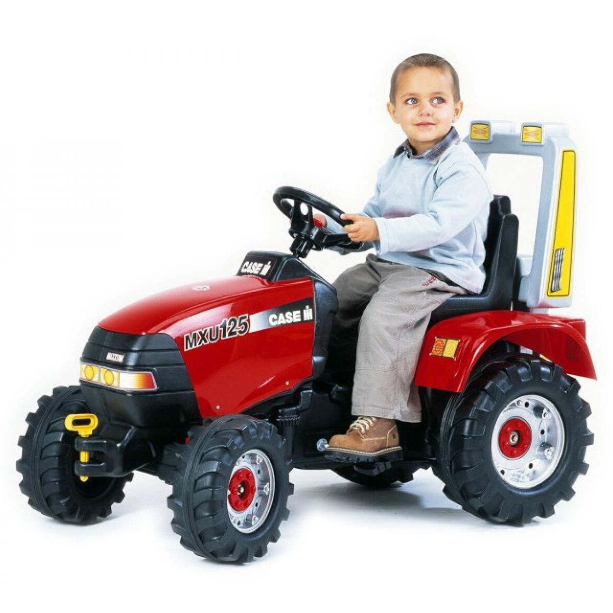 Falk Traktor CASE MXU 125 červený