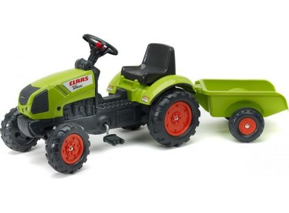 Falk Traktor Claas Arion 410 s valníkem zelený