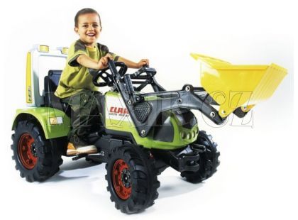 Falk Traktor CLAAS Celtis 456 RX nakladač zelený