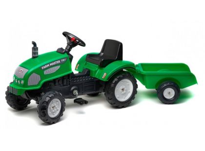 Falk Traktor Farm Master s valníkem zelený
