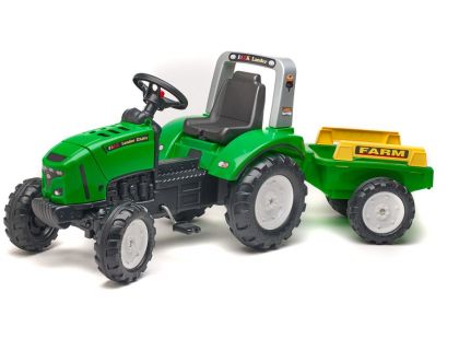 Falk Traktor šlapací Lander 240X s valníkem zelený