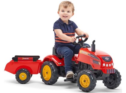 Falk Traktor šlapací Xtractor červený - Poškozený obal