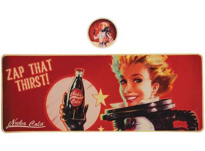 Fanatik Fallout Nuka-Cola Set herní podložka, podtácek