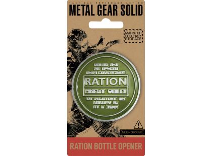 Fanatik Metal Gear Solid Ration otvírák